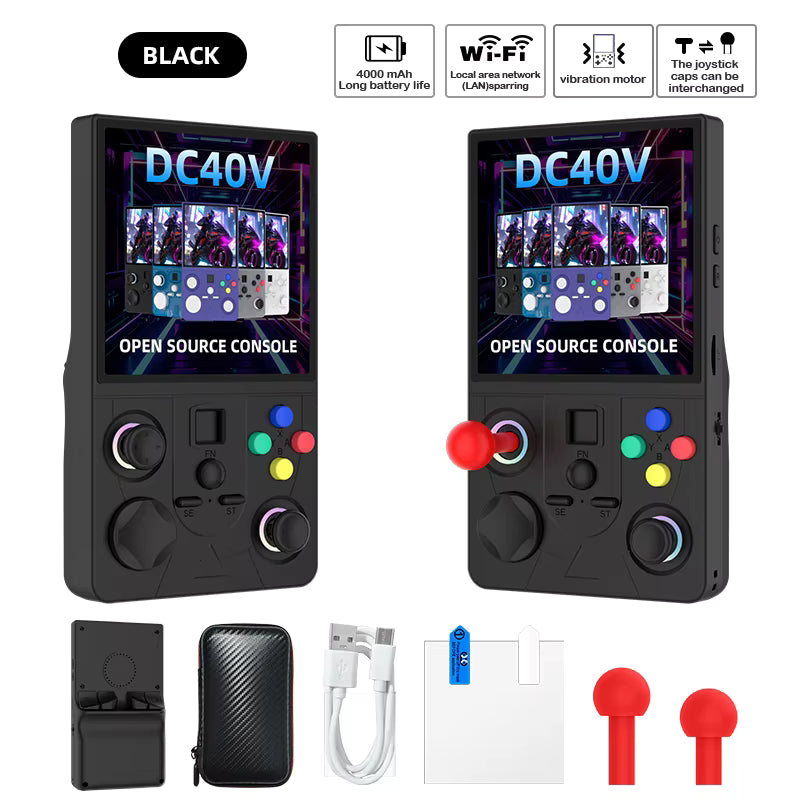
                  
                    DC40V 4 Inch Handheld Retro Gaming Console 128gb
                  
                
