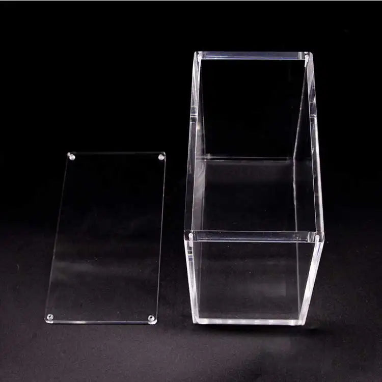 Pokemon Booster Box Acrylic Clear Display Case Magnetic Box