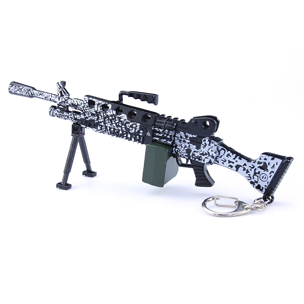 Metal Keychain - PUBG - M249