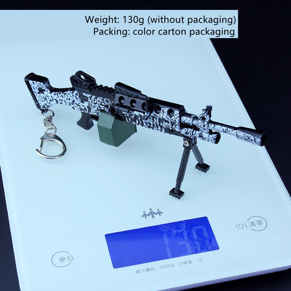 Metal Keychain - PUBG - M249