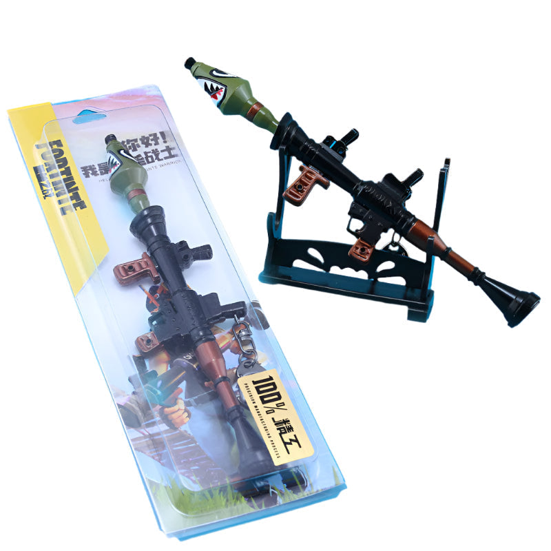 Metal Keychain - Fortnite - Rocket Launcher