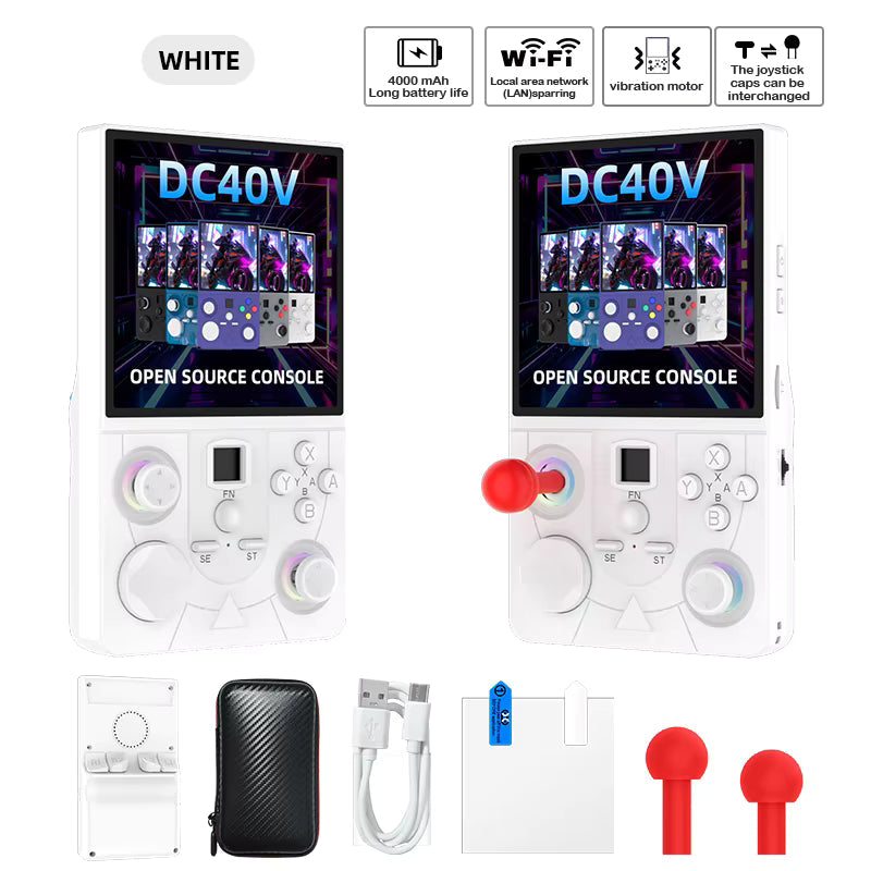 
                  
                    DC40V 4 Inch Handheld Retro Gaming Console 128gb
                  
                