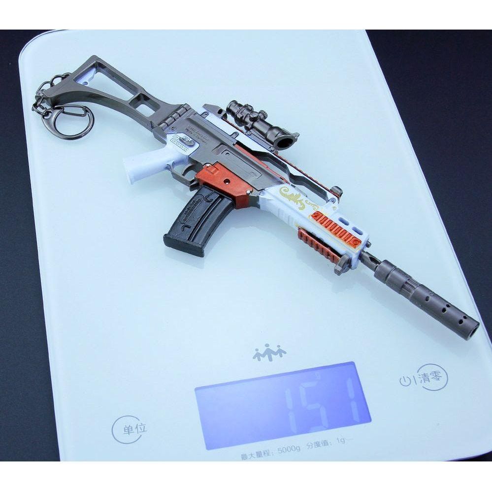 Metal Keychain - PUBG - G36C