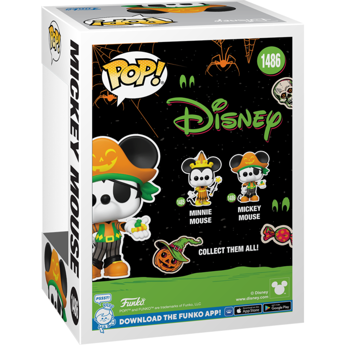 
                  
                    Disney: Halloween - Mickey Mouse Pop! Vinyl Figure
                  
                