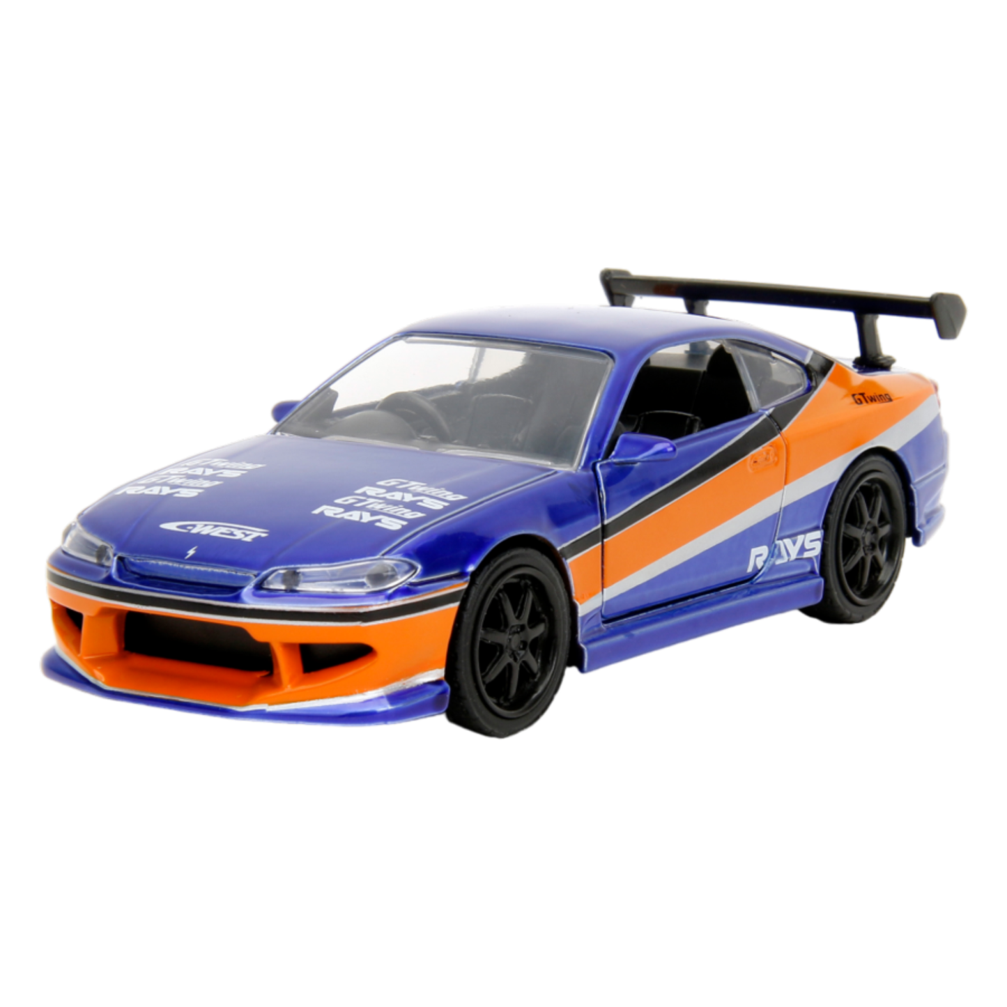 
                  
                    Fast and the Furious - Han's 2001 Nissan Silvia S15 1:32 Scale Diecast Vehicle
                  
                