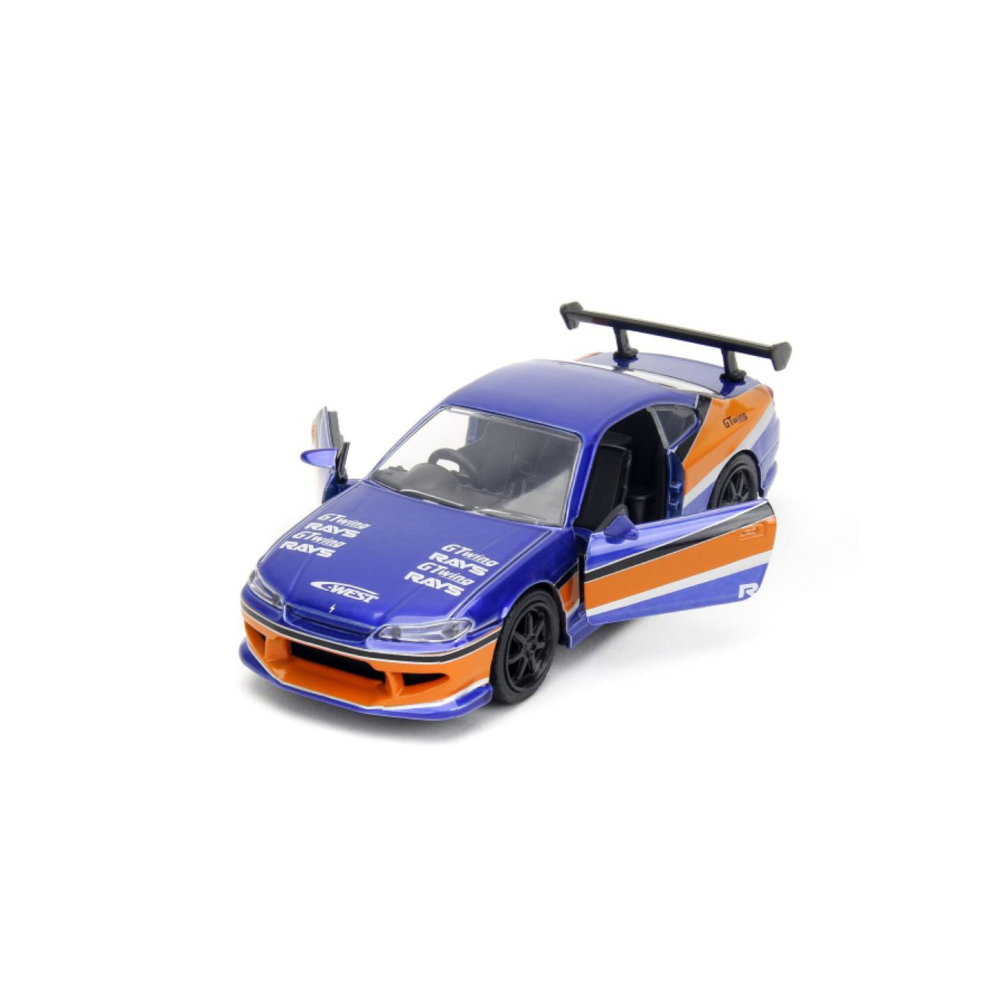 
                  
                    Fast and the Furious - Han's 2001 Nissan Silvia S15 1:32 Scale Diecast Vehicle
                  
                