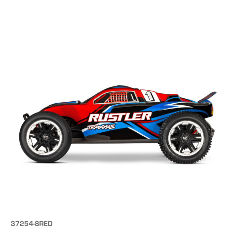 
                  
                    TRAXXAS RUSTLER 2WD HD W/USB-C-RED
                  
                