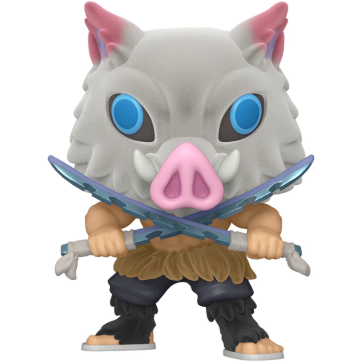 
                  
                    Demon Slayer - Inosuke Hashibira with Blades Crossed Flocked Pop! Vinyl Figure
                  
                