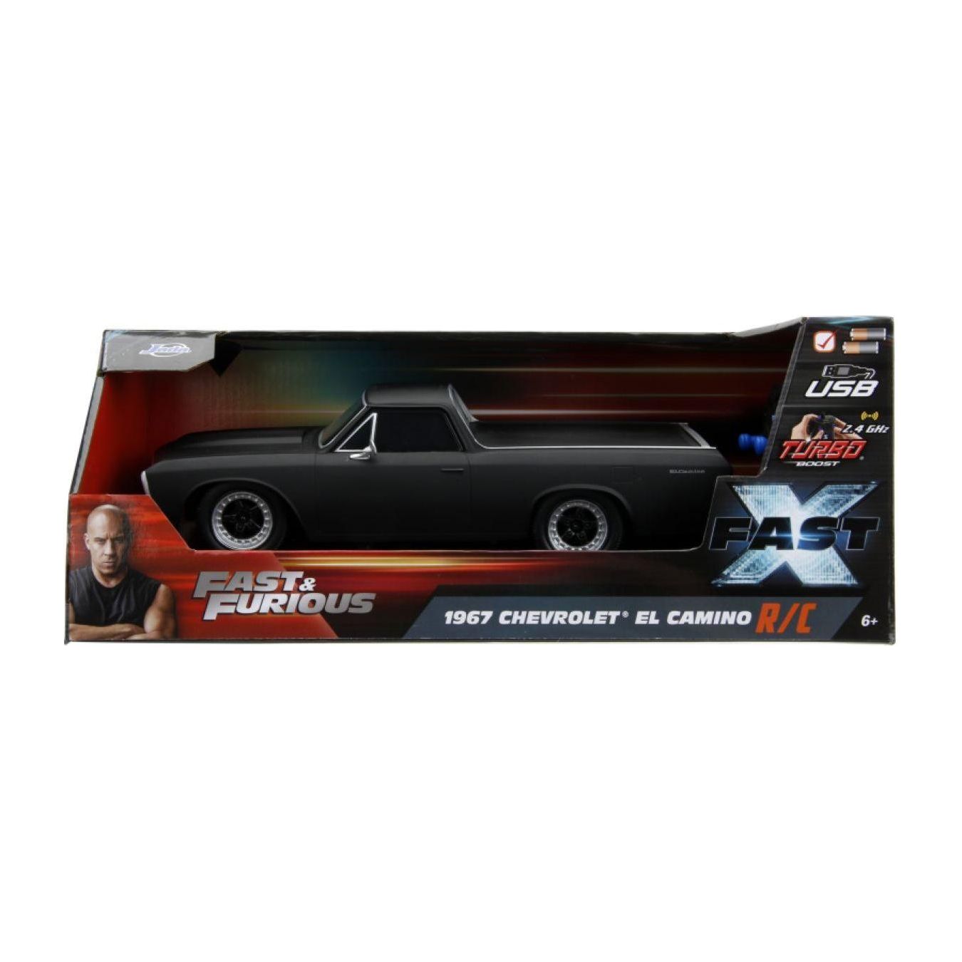 Fast & Furious - 1967 Chev El Camino 1:16 Scale Remote Control Car
