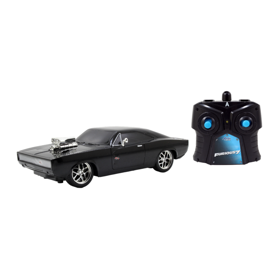 
                  
                    Fast & Furious - Dom's 1970 Dodge Charger 1:24 Scale Remote Control Car
                  
                