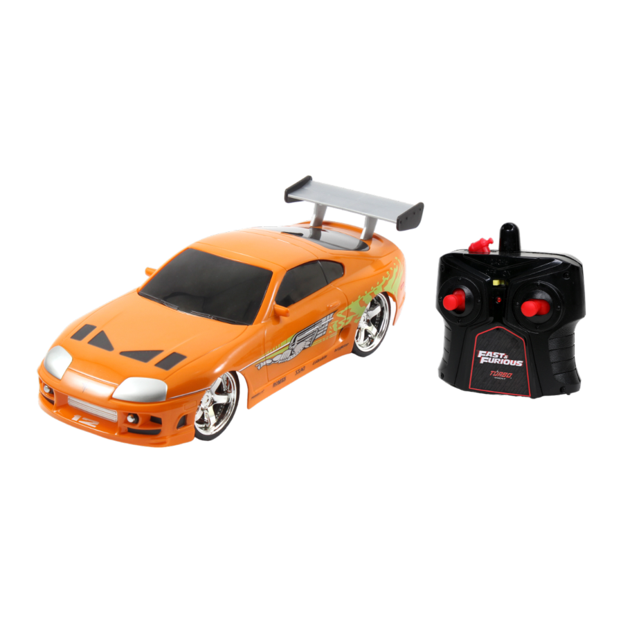 
                  
                    Fast & Furious - 1995 Toyota Supra 1:16 Scale Remote Control Car
                  
                