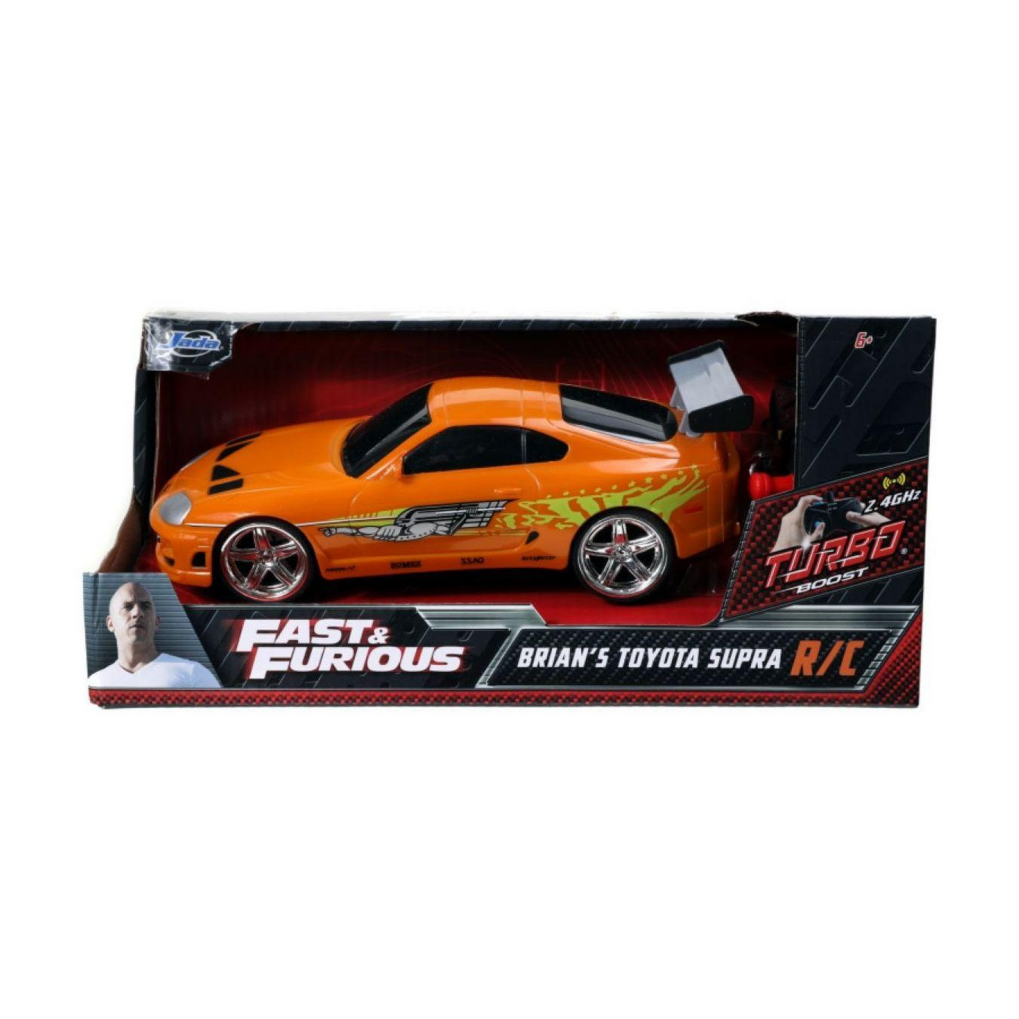 Fast & Furious - 1995 Toyota Supra 1:24 Scale Remote Control Car