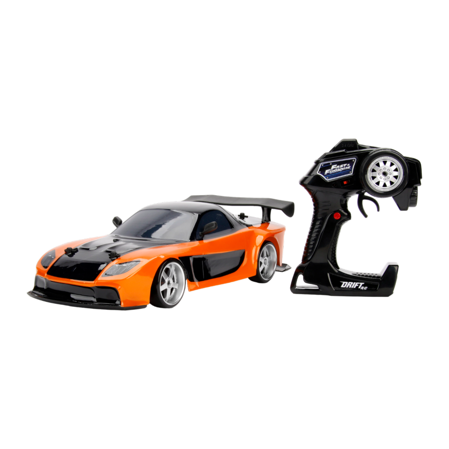 
                  
                    Fast & Furious - Han's 1993 Mazda RX-7 Veilside 1:10 Scale Remote Control Car
                  
                