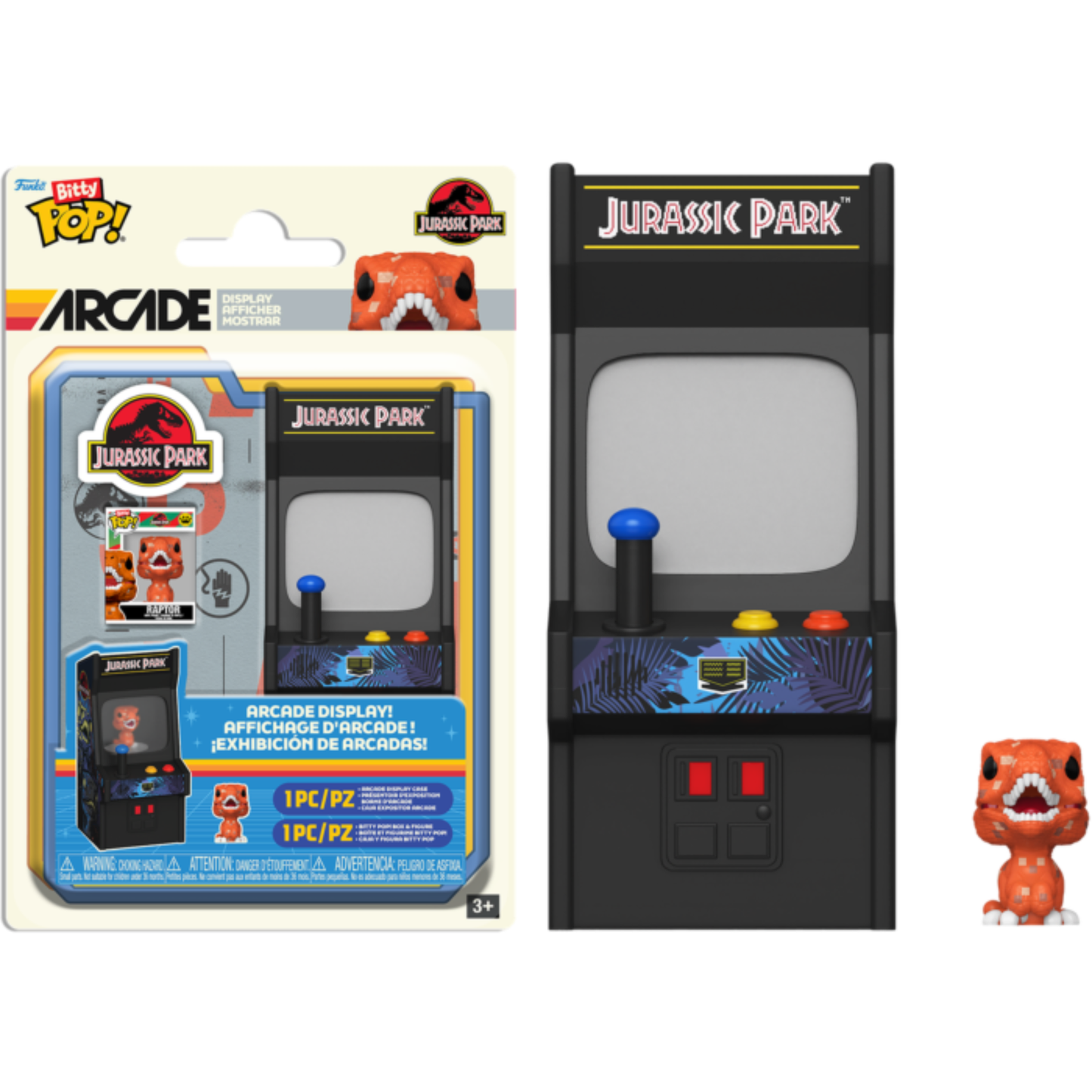 
                  
                    Jurassic Park - Raptor Bitty Pop! Arcade Display Vinyl Figure
                  
                