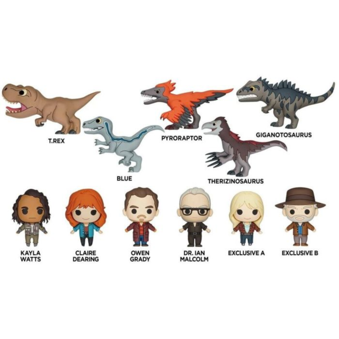 
                  
                    Jurassic World - 3D Figural Foam Bag Clip Blind Bag (Single Unit)
                  
                
