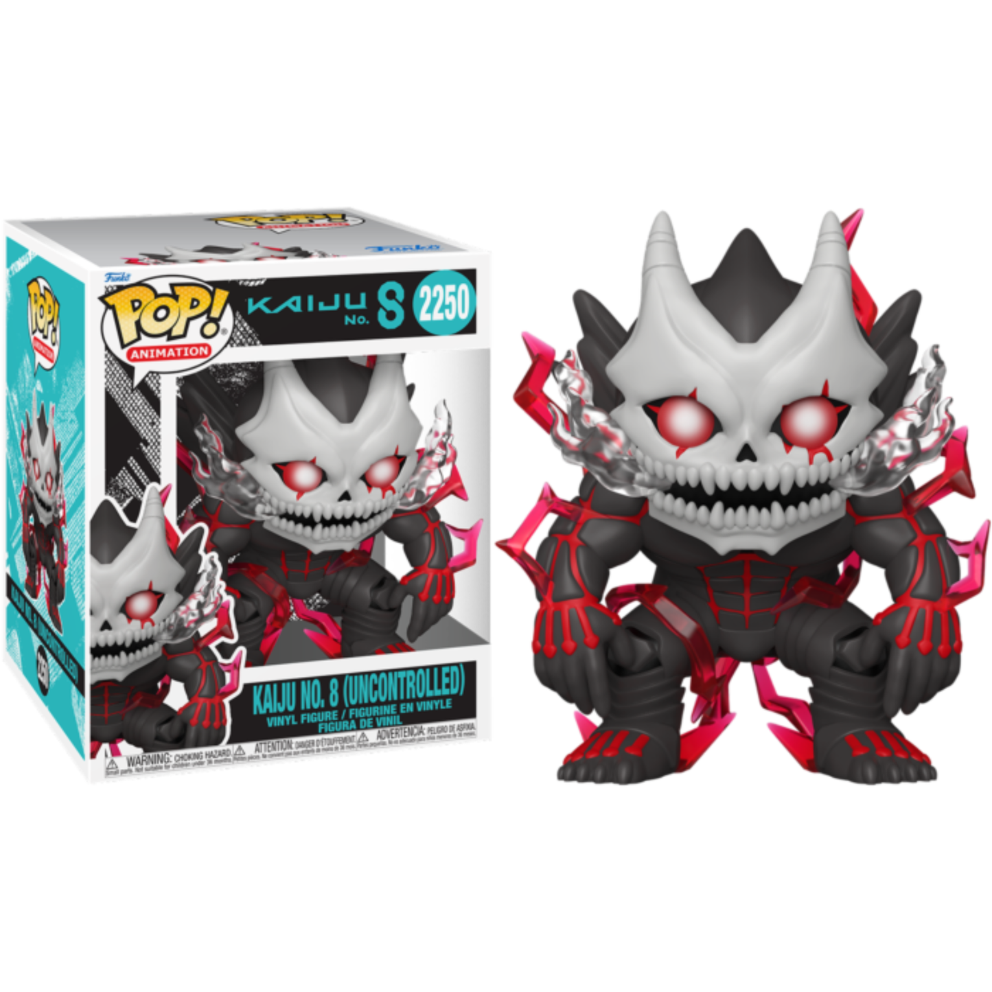 
                  
                    Kaiju No.8 - Kaiju No.8 (Uncontrolled) Super Sized 6" Pop! Vinyl Figure
                  
                
