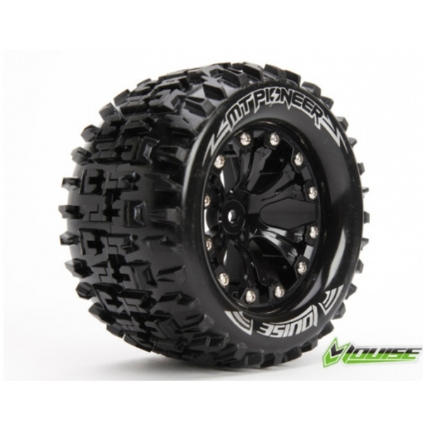 MT-Pioneer On Black Rim 1/2 Offset sport compound (USE 3202SX)