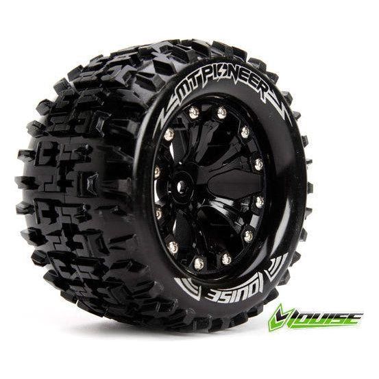 MT-Pioneer Tyre On Black Rim 0 Offset