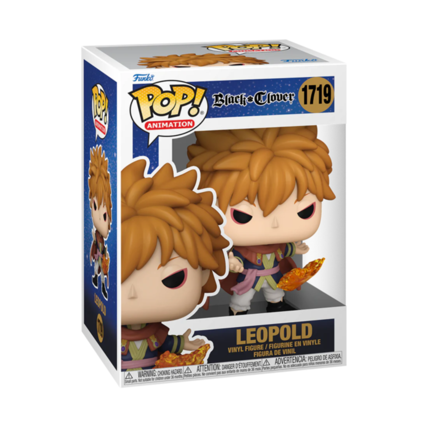 
                  
                    Black Clover - Leopold Vermillion Pop! Vinyl Figure
                  
                
