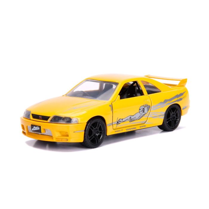 
                  
                    The Fast and the Furious - Leon’s 1995 Nissan Skyline GT-R R33 1/32 Scale Metals Die-Cast Vehicle Replica
                  
                
