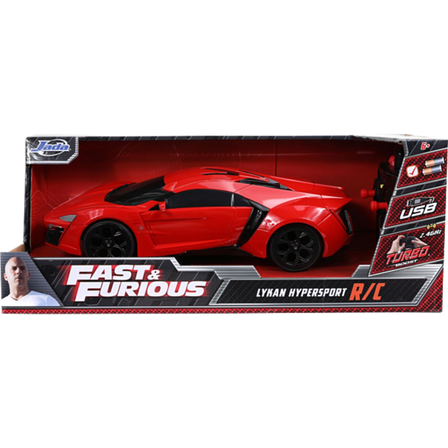 
                  
                    Furious 7 - 2014 Lykan Hypersport 1/16th Scale R/C Remote Control Vehicle Replica
                  
                