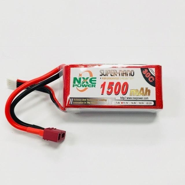 NXE 11.1v 1500mah 30c Soft case w/Deans battery