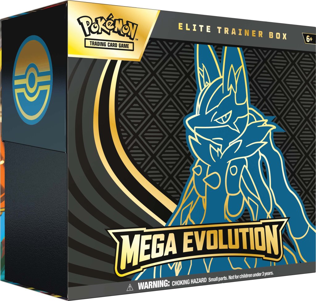 
                  
                    Pokémon TCG: Mega Evolution Elite Trainer Box
                  
                