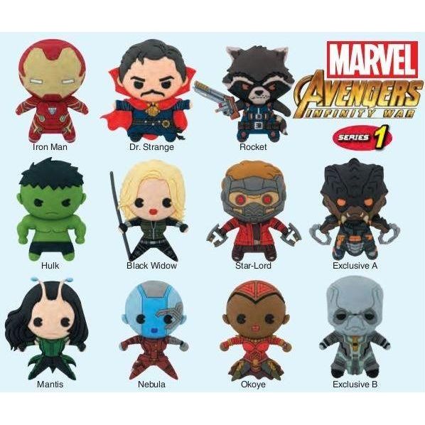 
                  
                    Avengers 3: Infinity War - 3D Figural Keychain series 01 Blind Bag
                  
                