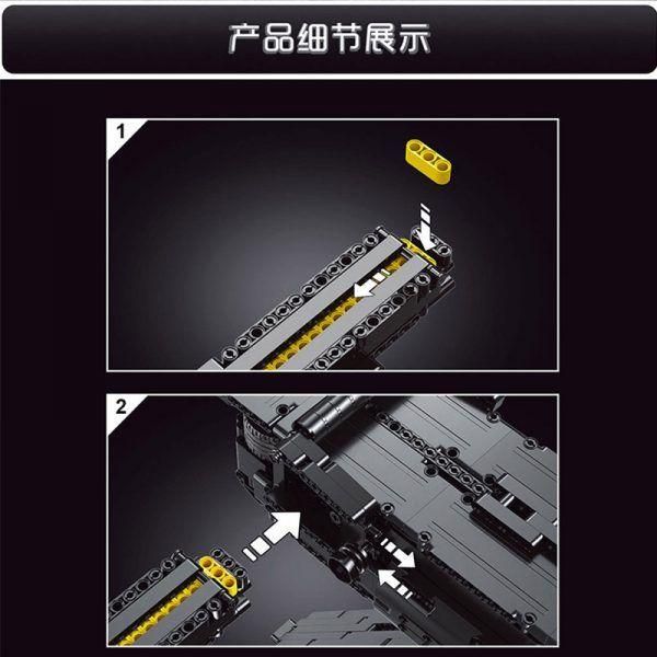 Mould King 14009 Maxim Gun