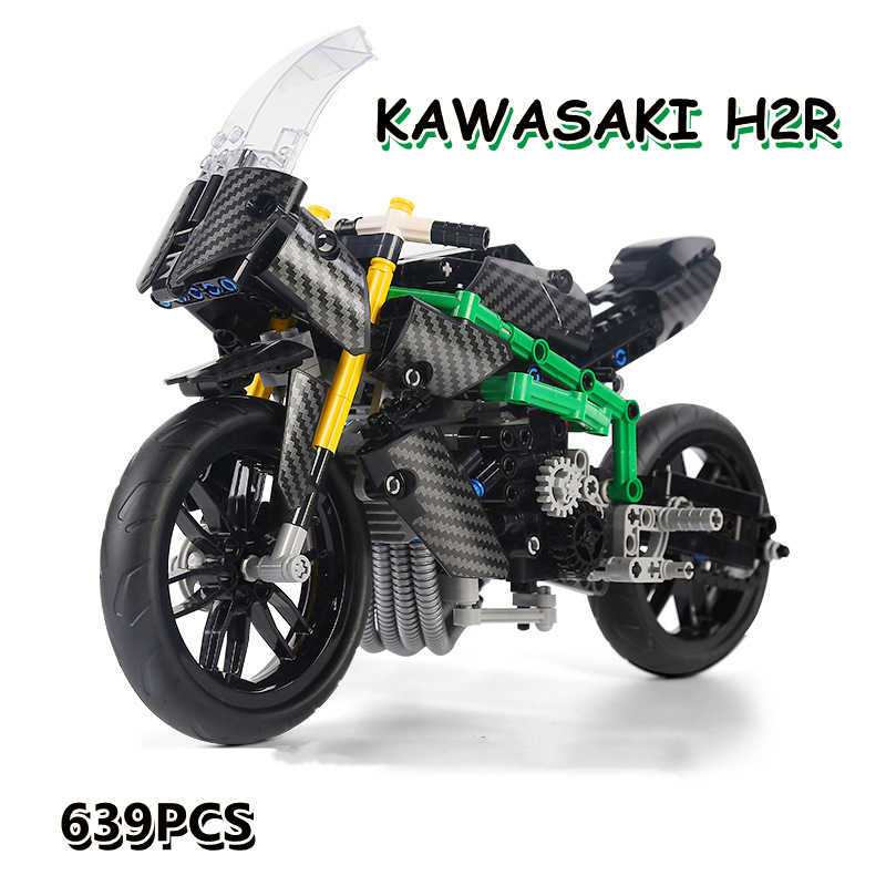
                  
                    MOULD KING 23002 KAWASAKI H2R with 639 Pieces
                  
                