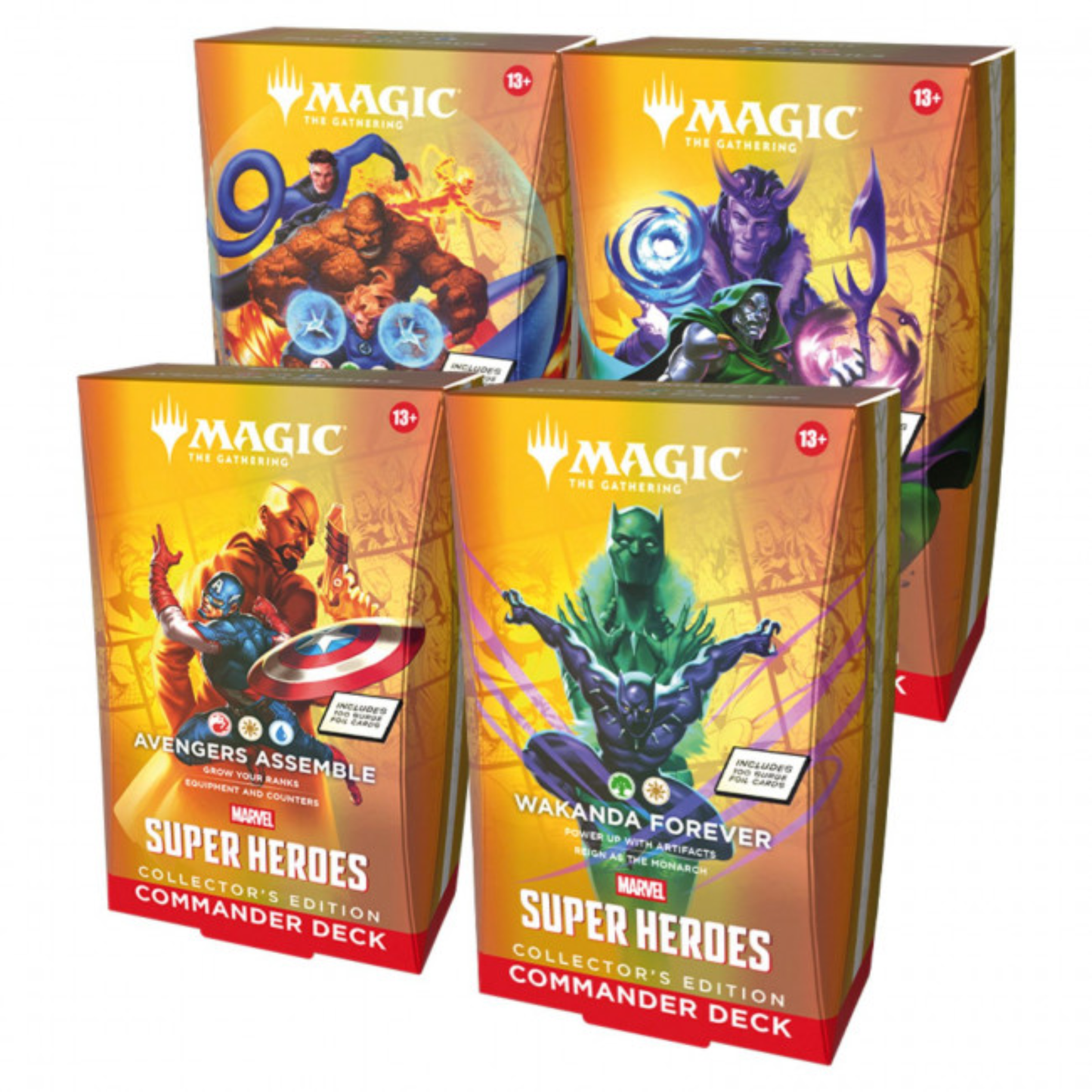 
                  
                    Magic the Gathering - Marvel Super Heroes - Collector Commander Decks
                  
                