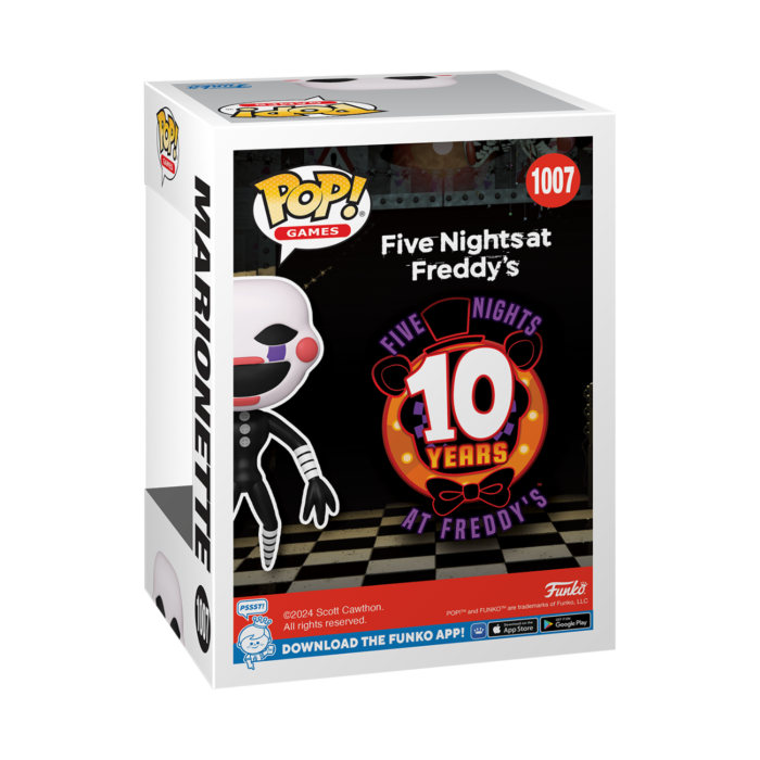 
                  
                    Five Nights at Freddy's: 10th Anniversary - Marionette Pop! Vinyl Figure
                  
                
