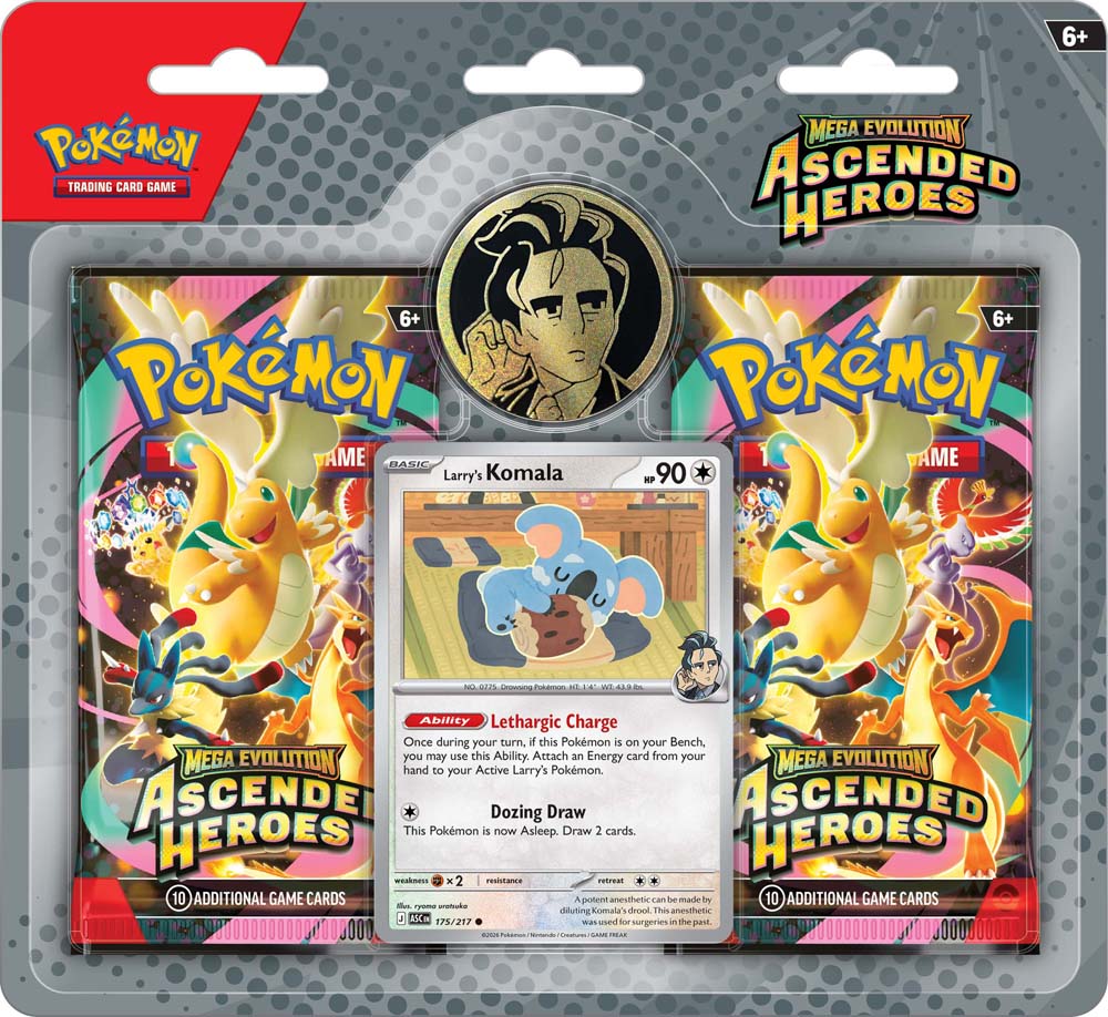 
                  
                    Pokémon TCG: Mega Evolution—Ascended Heroes Collection—Erika/Larry
                  
                