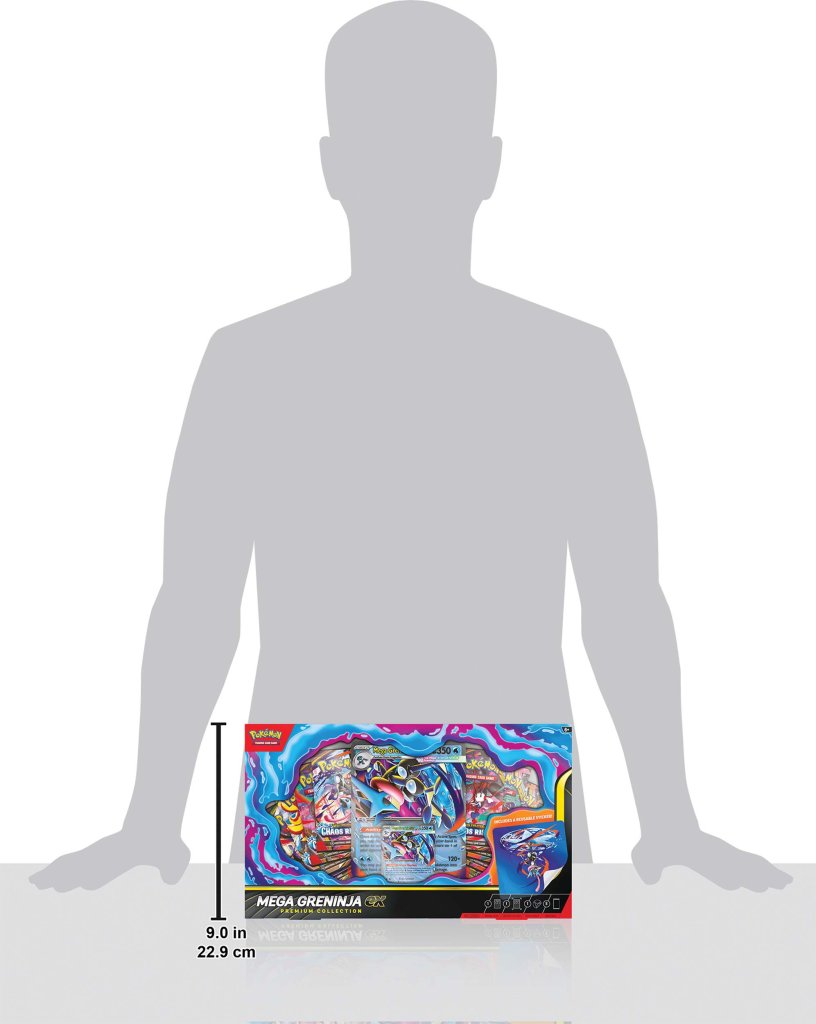 
                  
                    Pokémon TCG Mega Greninja ex Premium Collection
                  
                
