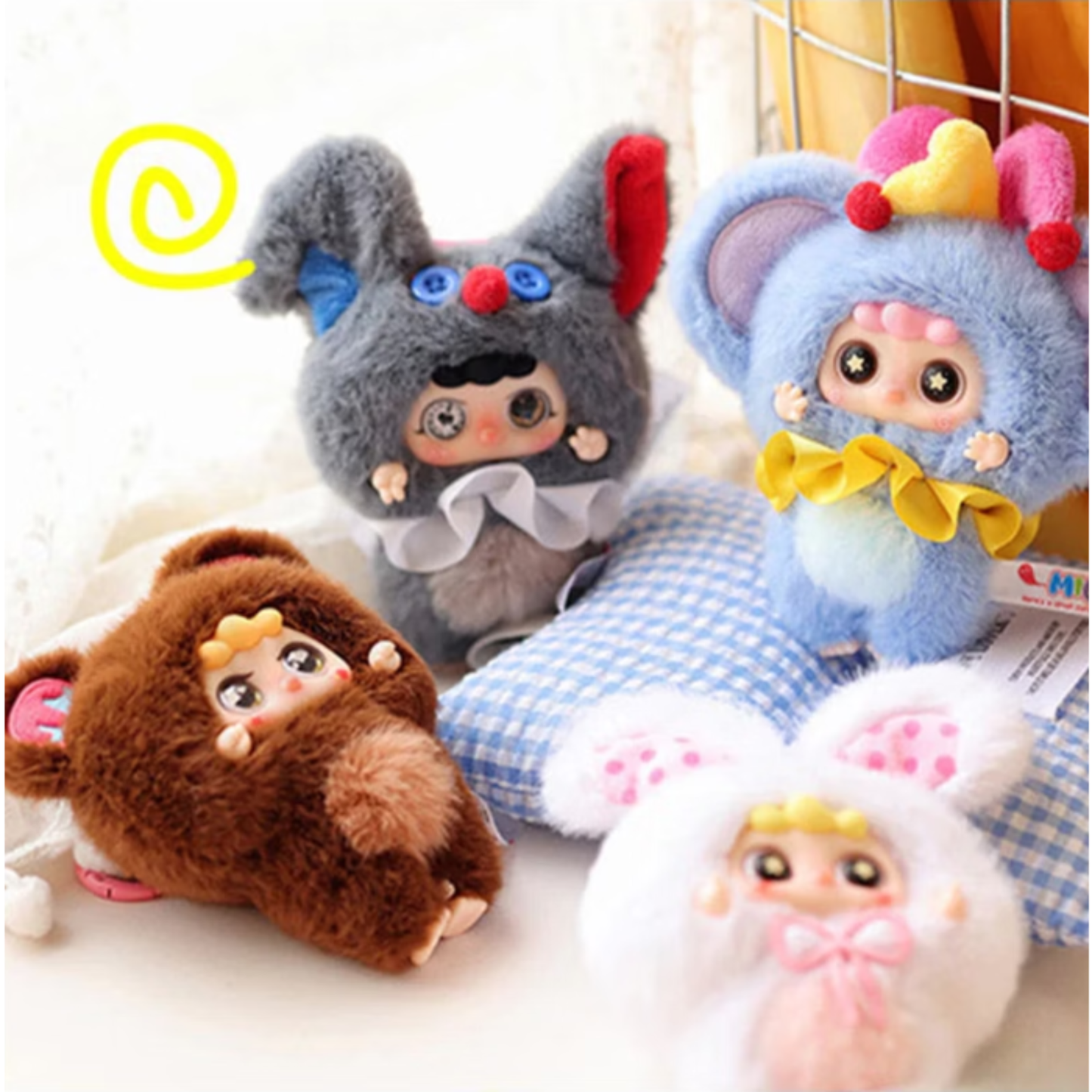 
                  
                    Baby Three x Migo - Little Troublemaker Blind Box Vinyl Plush Pendant (Single Unit)
                  
                