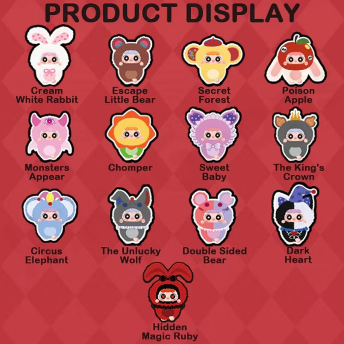 
                  
                    Baby Three x Migo - Little Troublemaker Blind Box Vinyl Plush Pendant (Single Unit)
                  
                