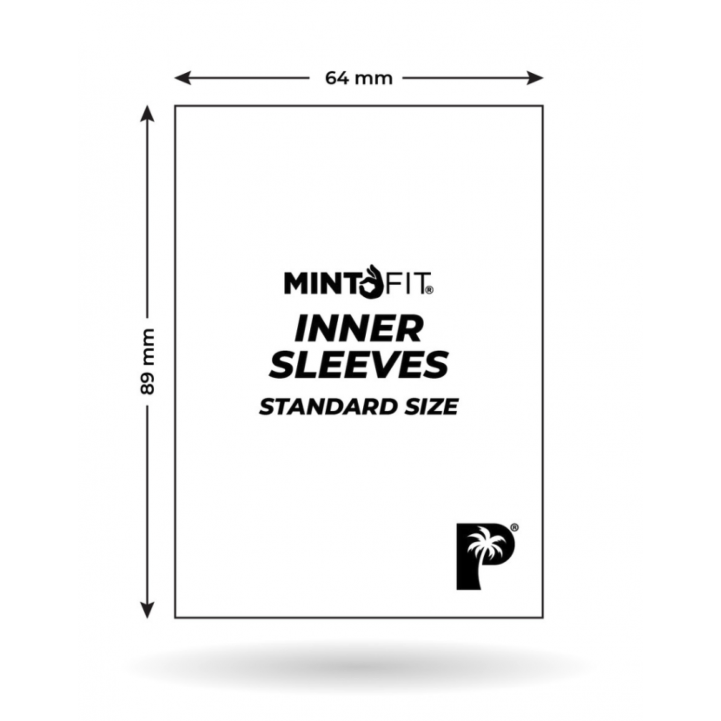 
                  
                    Palms Off Gaming - MintFit Inner Sleeves - Standard Size - 100pc
                  
                