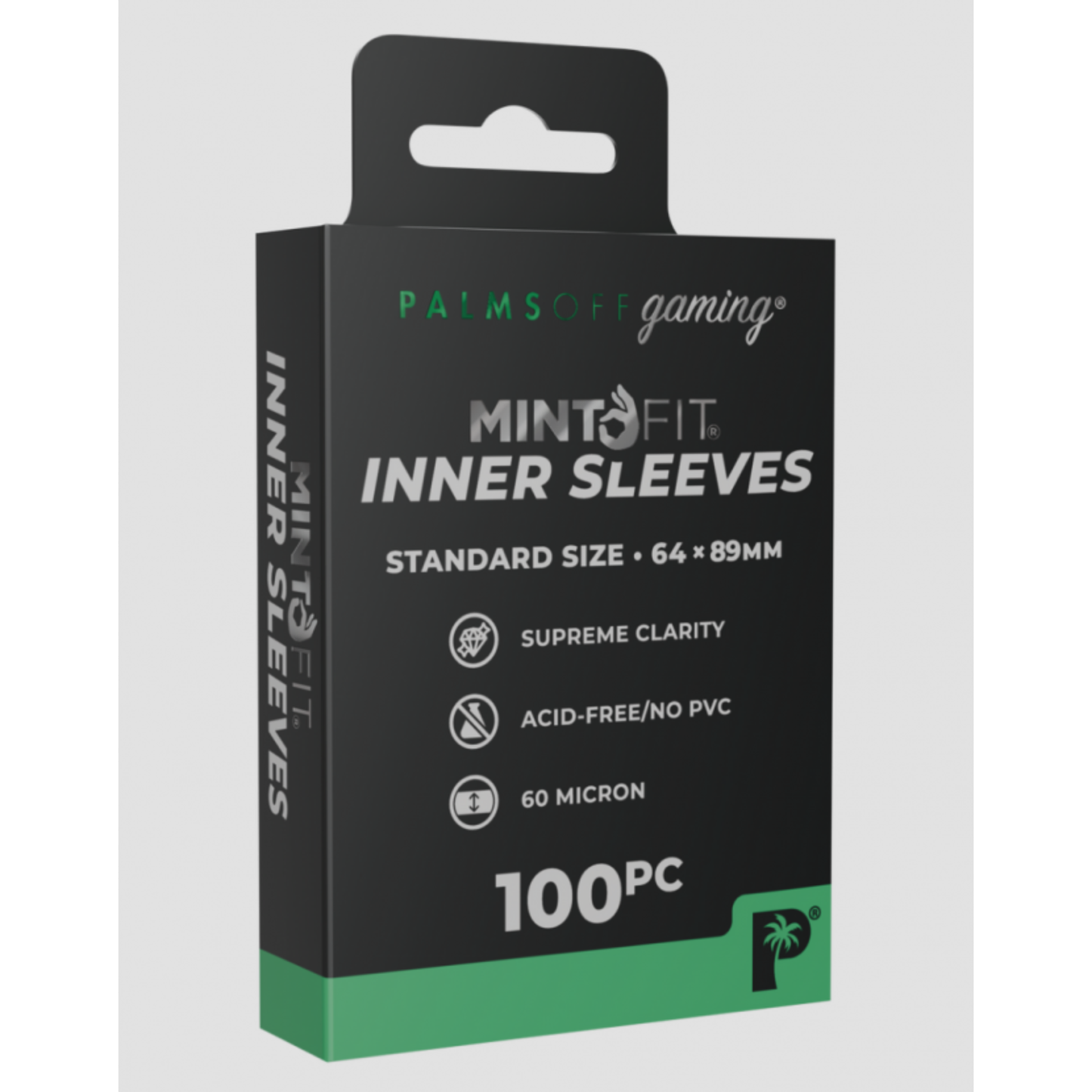 
                  
                    Palms Off Gaming - MintFit Inner Sleeves - Standard Size - 100pc
                  
                