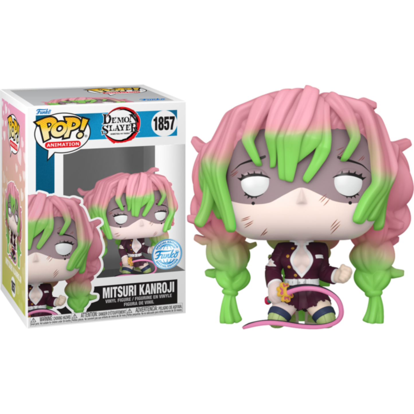 
                  
                    Demon Slayer - Mitsuri Kanroji (Damaged) Pop! Vinyl Figure
                  
                