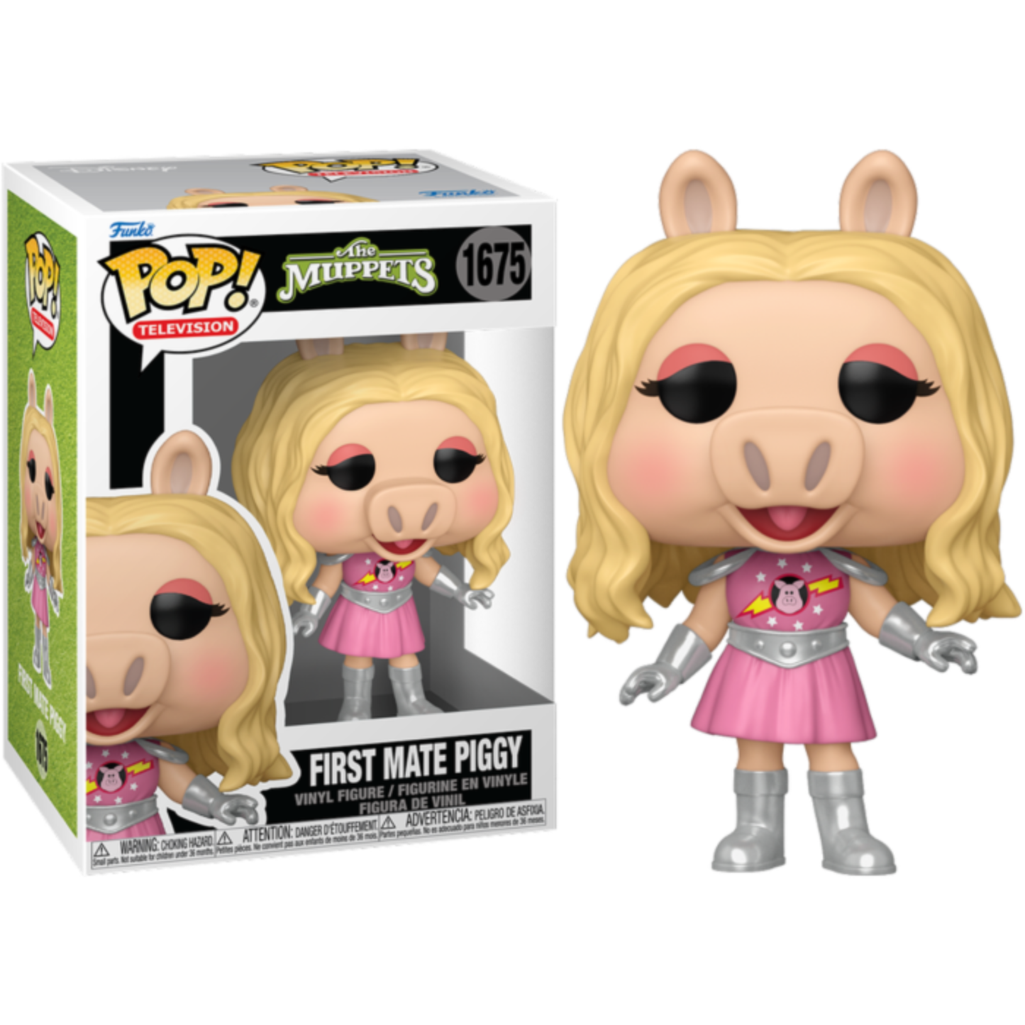 
                  
                    The Muppets - First Mate Piggy Pop! Vinyl Figure
                  
                