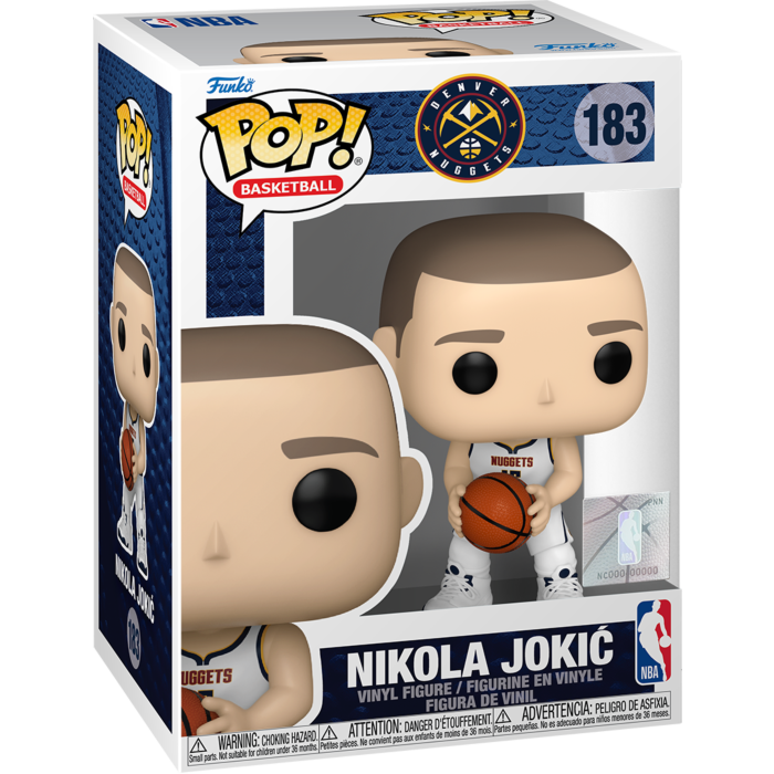 
                  
                    NBA Basketball - Nikola Jokic (Denver Nuggets) Pop! Vinyl Figure
                  
                