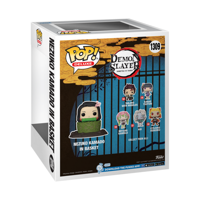 
                  
                    Demon Slayer - Nezuko Kamado in Basket Deluxe Pop! Vinyl Figure
                  
                