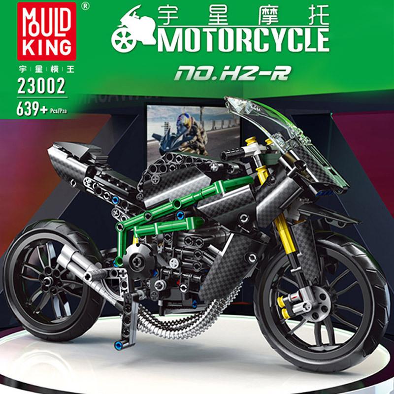 MOULD KING 23002 KAWASAKI H2R with 639 Pieces