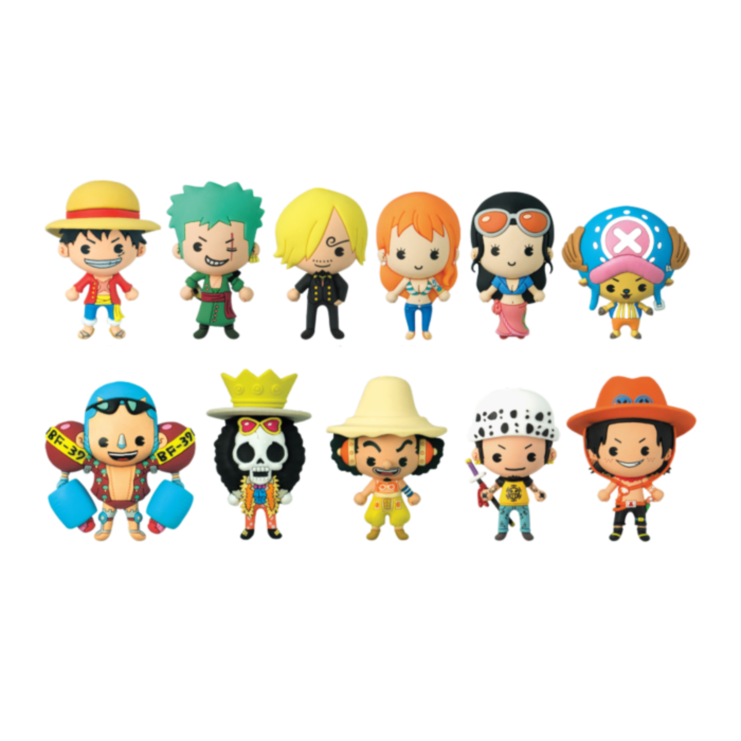 
                  
                    One Piece - Series 01 3D Figural Foam Bag Clip Blind Bag (Single Unit)
                  
                