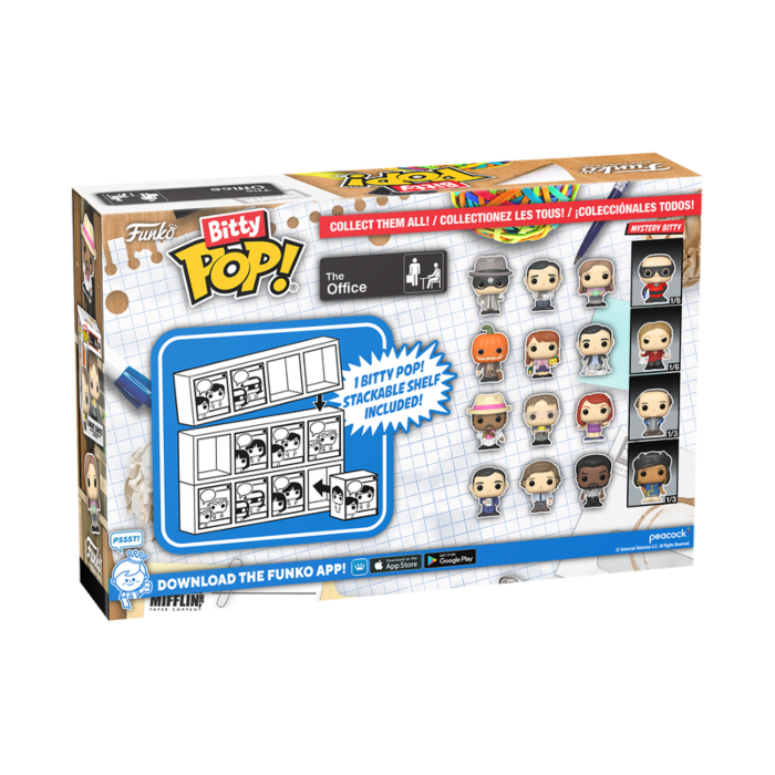 
                  
                    The Office - Florida, Dwight, Meredith & Mystery Bitty Pop! Vinyl Figure 4-Pack
                  
                