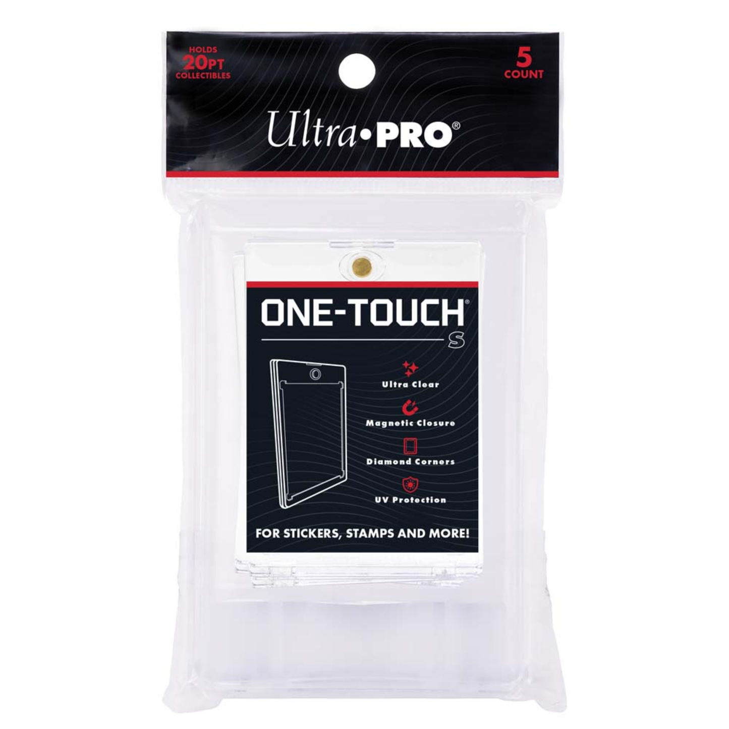 
                  
                    Ultra Pro ONE-TOUCH S (5 Count Retail Pack)
                  
                