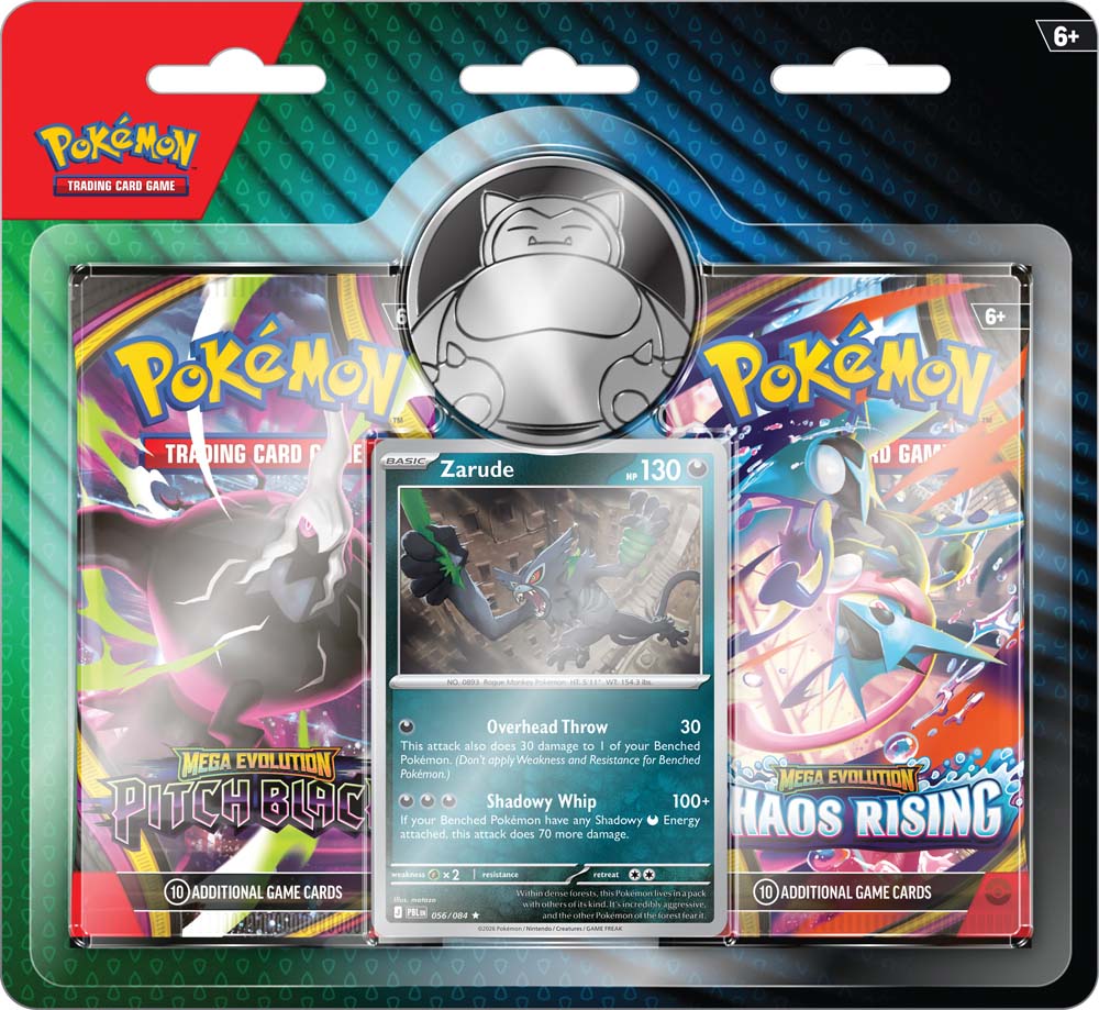 
                  
                    Pokémon TCG: Mega Evoltions 2-Pack Blister
                  
                