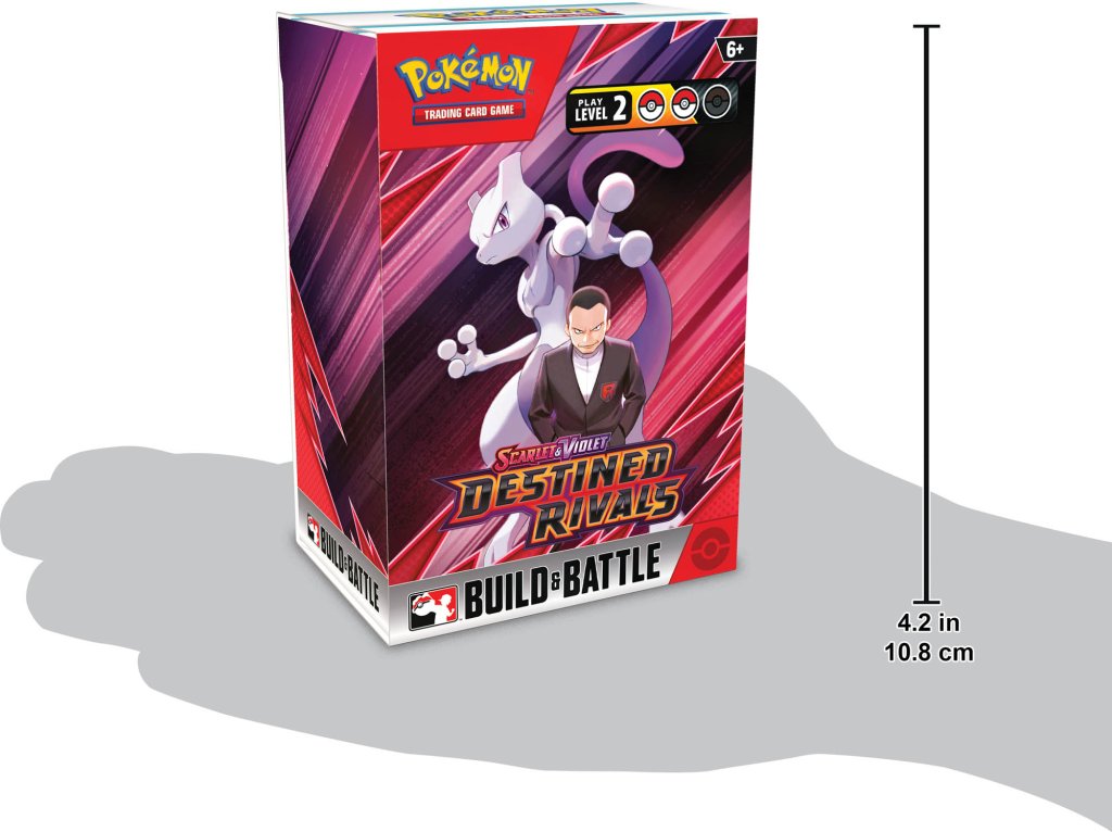 
                  
                    Pokemon TCG Scarlet & Violet : Destined Rivals Build & Battle Box
                  
                
