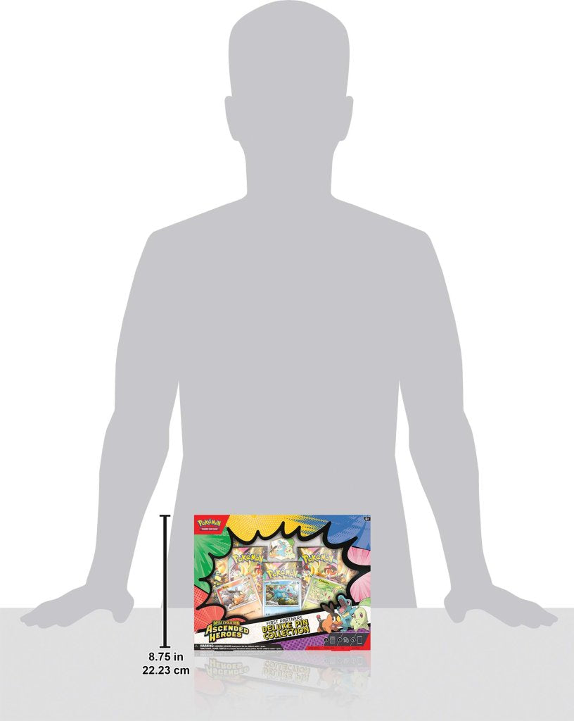 
                  
                    Pokémon TCG: Mega Evolution— Ascended Heroes First Partners Deluxe Pin Collection - RELEASE DATE 20/03/2026
                  
                