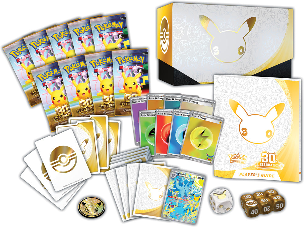 
                  
                    Pokémon TCG: 30th Celebration Elite Trainer Box
                  
                